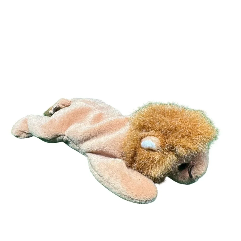 Ty Beanie Baby Roary the Lion Plush Toy 1996 Vintage Style 4069 Tan‎ Brown Mane